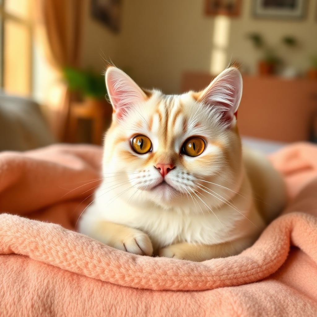 Gato Gato Exótico en un hogar cálido